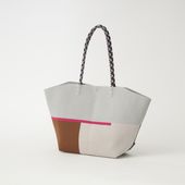 TRICOTE/HALF MESH KNIT BAG